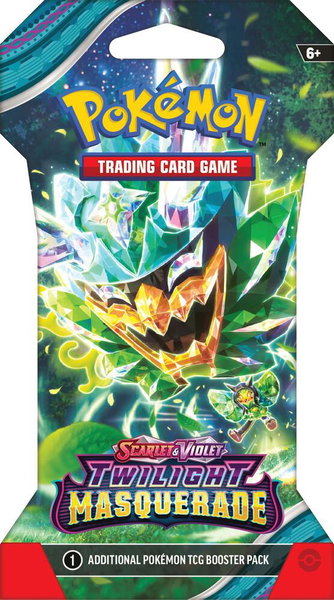 Twilight Masquerade Sleeved Booster Pack - SV06: Twilight Masquerade Pokémon trading card