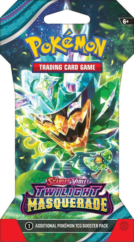 Twilight Masquerade Sleeved Booster Pack - SV06: Twilight Masquerade Pokémon trading card