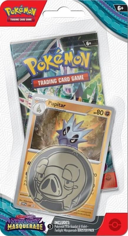Twilight Masquerade Single Pack Blister [Pupitar] - SV06: Twilight Masquerade Pokémon trading card