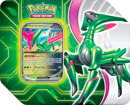 Paradox Clash Tin [Iron Leaves ex] - Miscellaneous Cards & Products Pokémon trading card