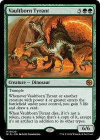 Vaultborn Tyrant - Outlaws of Thunder Junction: The Big Score (BIG) #20 - Mythic Rare Magic: The Gathering Trading Card