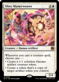 Oltec Matterweaver - Outlaws of Thunder Junction: The Big Score (BIG) #3 - Mythic Rare Magic: The Gathering Trading Card