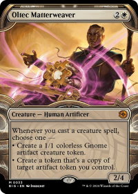 Oltec Matterweaver (Showcase) - Outlaws of Thunder Junction: The Big Score (BIG) #33 - Mythic Rare Magic: The Gathering Trading Card