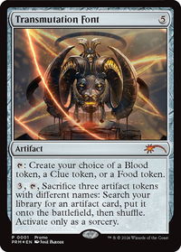 Transmutation Font - Launch Party & Release Event Promos (LARP) #11 - Promo Magic: The Gathering Trading Card