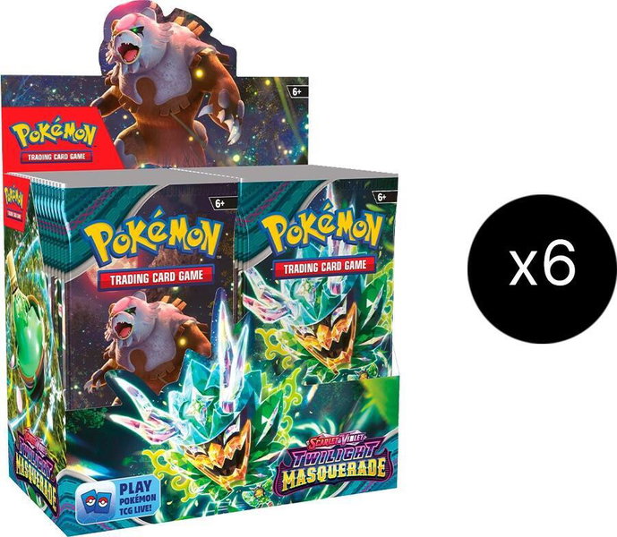 Twilight Masquerade Booster Box Case - SV06: Twilight Masquerade Pokémon trading card