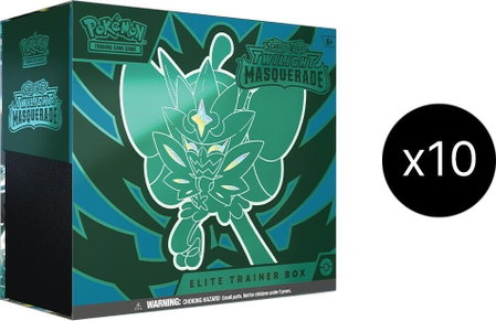 Twilight Masquerade Elite Trainer Box Case - SV06: Twilight Masquerade Pokémon trading card