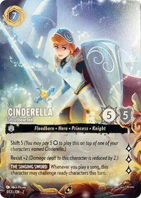 Cinderella - Stouthearted - Disney Lorcana Promo Cards (DLPC) #3 - Promo Disney Lorcana Trading Card