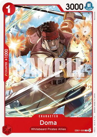 Doma - Extra Booster: Memorial Collection (EB-01) #EB01-005 - Common One Piece Trading Card