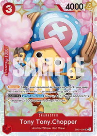 Tony Tony.Chopper - Extra Booster: Memorial Collection (EB-01) #EB01-006 - Super Rare One Piece Trading Card