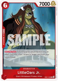 LittleOars Jr. - Extra Booster: Memorial Collection (EB-01) #EB01-008 - Rare One Piece Trading Card