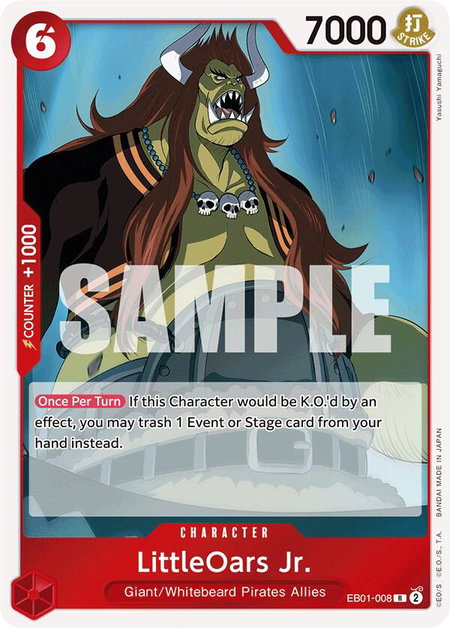 LittleOars Jr. - Extra Booster: Memorial Collection One Piece trading card