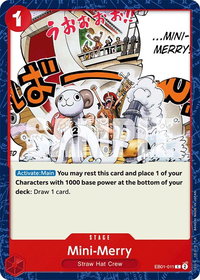 Mini-Merry - Extra Booster: Memorial Collection (EB-01) #EB01-011 - Common One Piece Trading Card