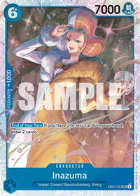 Inazuma - Extra Booster: Memorial Collection (EB-01) #EB01-022 - Super Rare One Piece Trading Card