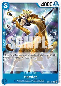Hamlet - Extra Booster: Memorial Collection (EB-01) #EB01-024 - Common One Piece Trading Card