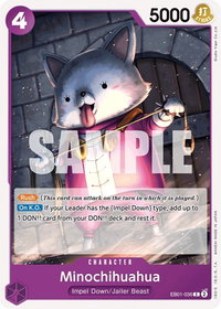 Minochihuahua - Extra Booster: Memorial Collection (EB-01) #EB01-036 - Common One Piece Trading Card