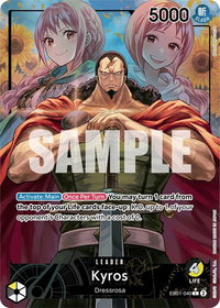 Kyros (Alternate Art) - Extra Booster: Memorial Collection (EB-01) #EB01-040 - Leader One Piece Trading Card