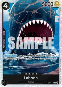 Laboon (048) - Extra Booster: Memorial Collection (EB-01) #EB01-048 - Super Rare One Piece Trading Card