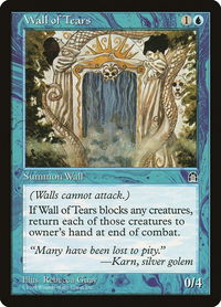 Wall of Tears - Stronghold (STH) #null - Uncommon Magic: The Gathering Trading Card