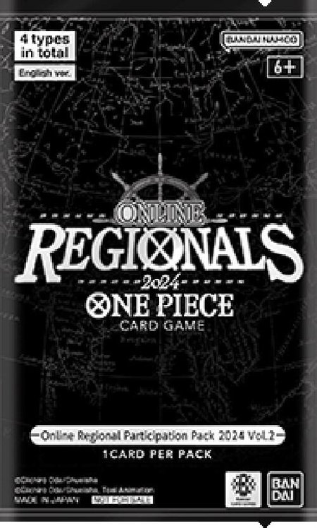 Online Regional Participation Pack 2024 Vol. 2 trading card from One Piece Promotion Cards Online Regional Participation Pack 2024 Vol. 2 - One Piece Promotion Cards One Piece trading card