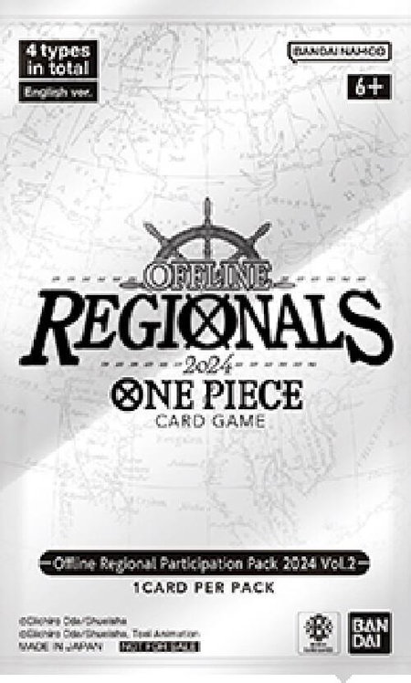 Offline Regional Participation Pack 2024 Vol. 2 trading card from One Piece Promotion Cards Offline Regional Participation Pack 2024 Vol. 2 - One Piece Promotion Cards One Piece trading card