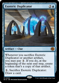Esoteric Duplicator - Outlaws of Thunder Junction: The Big Score (BIG) #5 - Mythic Rare Magic: The Gathering Trading Card