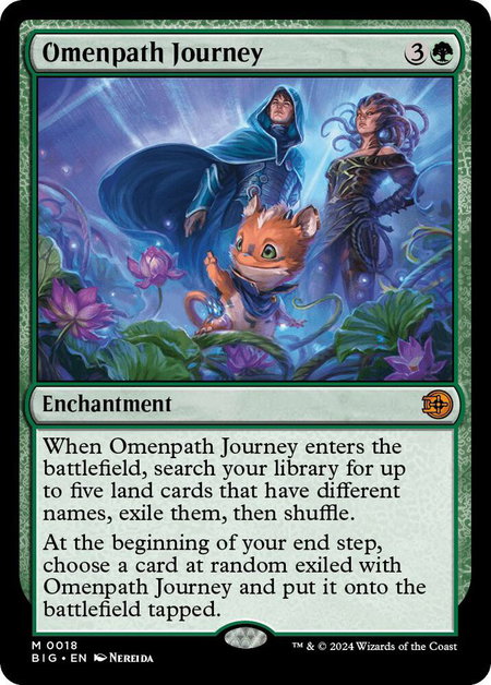 Omenpath Journey - Outlaws of Thunder Junction: The Big Score Magic: The Gathering trading card