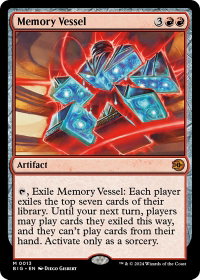 Memory Vessel - Outlaws of Thunder Junction: The Big Score (BIG) #13 - Mythic Rare Magic: The Gathering Trading Card