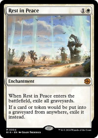 Rest in Peace - Outlaws of Thunder Junction: The Big Score (BIG) #4 - Mythic Rare Magic: The Gathering Trading Card