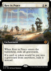 Rest in Peace (Extended Art) - Outlaws of Thunder Junction: The Big Score (BIG) #69 - Mythic Rare Magic: The Gathering Trading Card