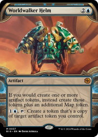 Worldwalker Helm (Showcase) - Outlaws of Thunder Junction: The Big Score (BIG) #37 - Mythic Rare Magic: The Gathering Trading Card