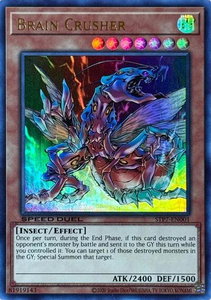 Brain Crusher - Speed Duel: Tournament Pack 7 (STP7) #STP7-EN001 - Ultra Rare YuGiOh Trading Card