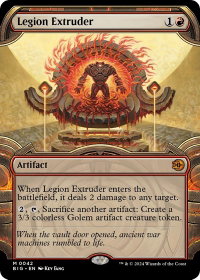 Legion Extruder (Showcase) - Outlaws of Thunder Junction: The Big Score (BIG) #42 - Mythic Rare Magic: The Gathering Trading Card