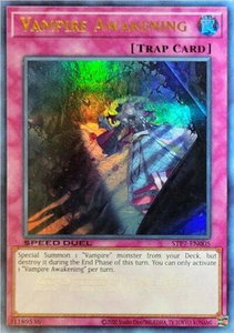 Vampire Awakening - Speed Duel: Tournament Pack 7 (STP7) #STP7-EN005 - Ultra Rare YuGiOh Trading Card