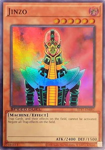 Jinzo - Speed Duel: Tournament Pack 7 (STP7) #STP7-EN007 - Super Rare YuGiOh Trading Card