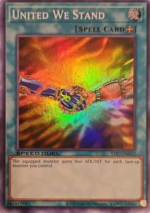 United We Stand - Speed Duel: Tournament Pack 7 (STP7) #STP7-EN012 - Super Rare YuGiOh Trading Card