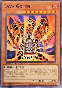 Lava Golem - Speed Duel: Tournament Pack 7 (STP7) #STP7-EN018 - Common / Short Print YuGiOh Trading Card