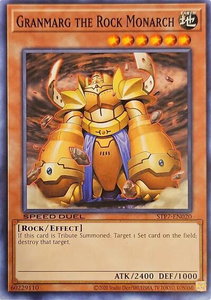 Granmarg the Rock Monarch - Speed Duel: Tournament Pack 7 (STP7) #STP7-EN020 - Common / Short Print YuGiOh Trading Card