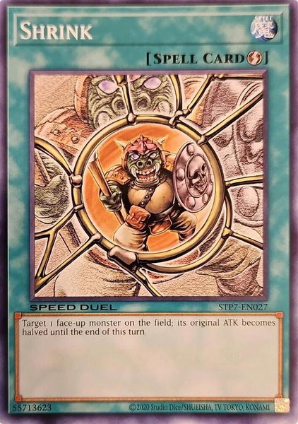 Shrink - Speed Duel: Tournament Pack 7 YuGiOh trading card