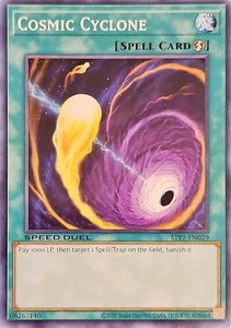 Cosmic Cyclone - Speed Duel: Tournament Pack 7 (STP7) #STP7-EN029 - Common / Short Print YuGiOh Trading Card