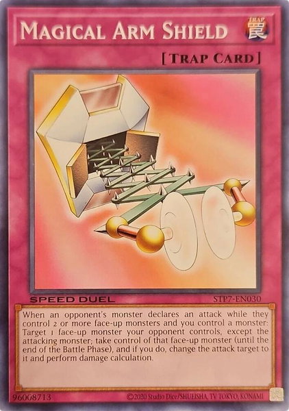 Magical Arm Shield - Speed Duel: Tournament Pack 7 YuGiOh trading card