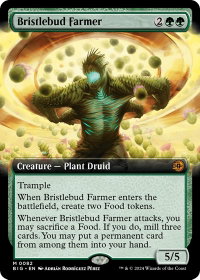 Bristlebud Farmer (Extended Art) - Outlaws of Thunder Junction: The Big Score (BIG) #82 - Mythic Rare Magic: The Gathering Trading Card