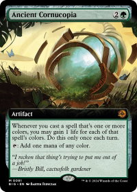 Ancient Cornucopia (Extended Art) - Outlaws of Thunder Junction: The Big Score (BIG) #81 - Mythic Rare Magic: The Gathering Trading Card
