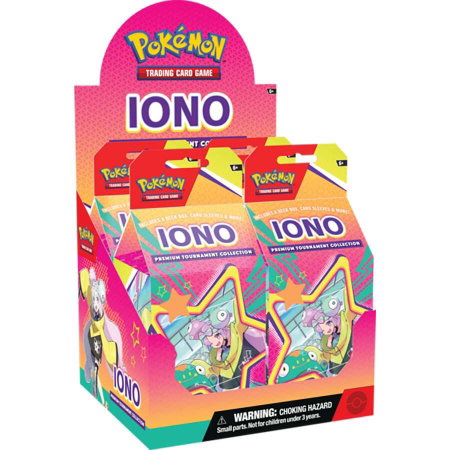 Iono Premium Tournament Collection Display trading card from Miscellaneous Cards & Products Iono Premium Tournament Collection Display - Miscellaneous Cards & Products Pokémon trading card