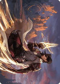 Kellan, the Kid Art Card - Art Series: Outlaws of Thunder Junction (ASOTJ) #24 - Special Magic: The Gathering Trading Card