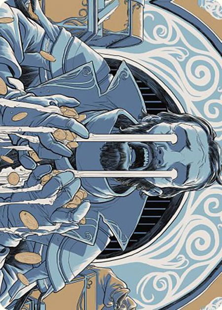 Archive Trap Art Card - Art Series: Outlaws of Thunder Junction Magic: The Gathering trading card