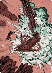 Decimate Art Card - Art Series: Outlaws of Thunder Junction (ASOTJ) #44 - Special Magic: The Gathering Trading Card