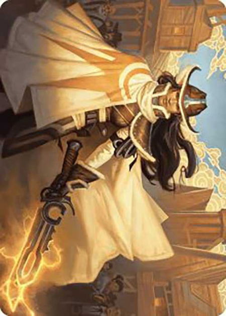 Omenport Vigilante Art Card - Art Series: Outlaws of Thunder Junction Magic: The Gathering trading card