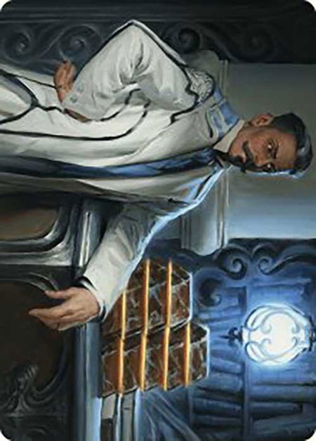 Baron Bertram Graywater Art Card - Art Series: Outlaws of Thunder Junction Magic: The Gathering trading card