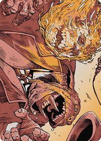 Skullcrack Art Card - Art Series: Outlaws of Thunder Junction (ASOTJ) #41 - Special Magic: The Gathering Trading Card