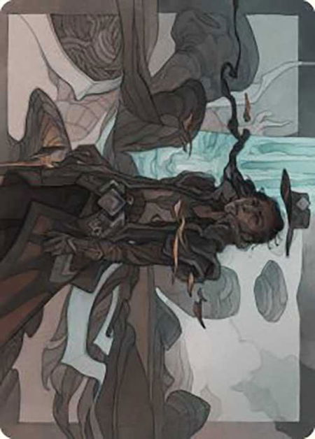 Annie Joins Up Art Card - Art Series: Outlaws of Thunder Junction Magic: The Gathering trading card